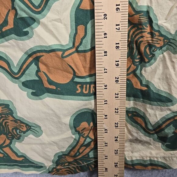 Vans X Mami Wata Shirt Men Small Beige Button Up Classic Fit African Surf - Picture 9 of 12